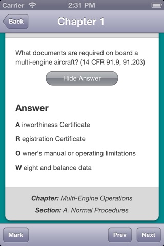 Multi-Engine Pilot Checkride screenshot 4