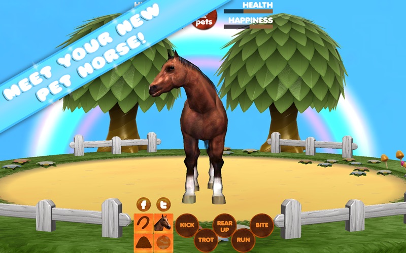 Screenshot #1 pour Virtual Pet Horse