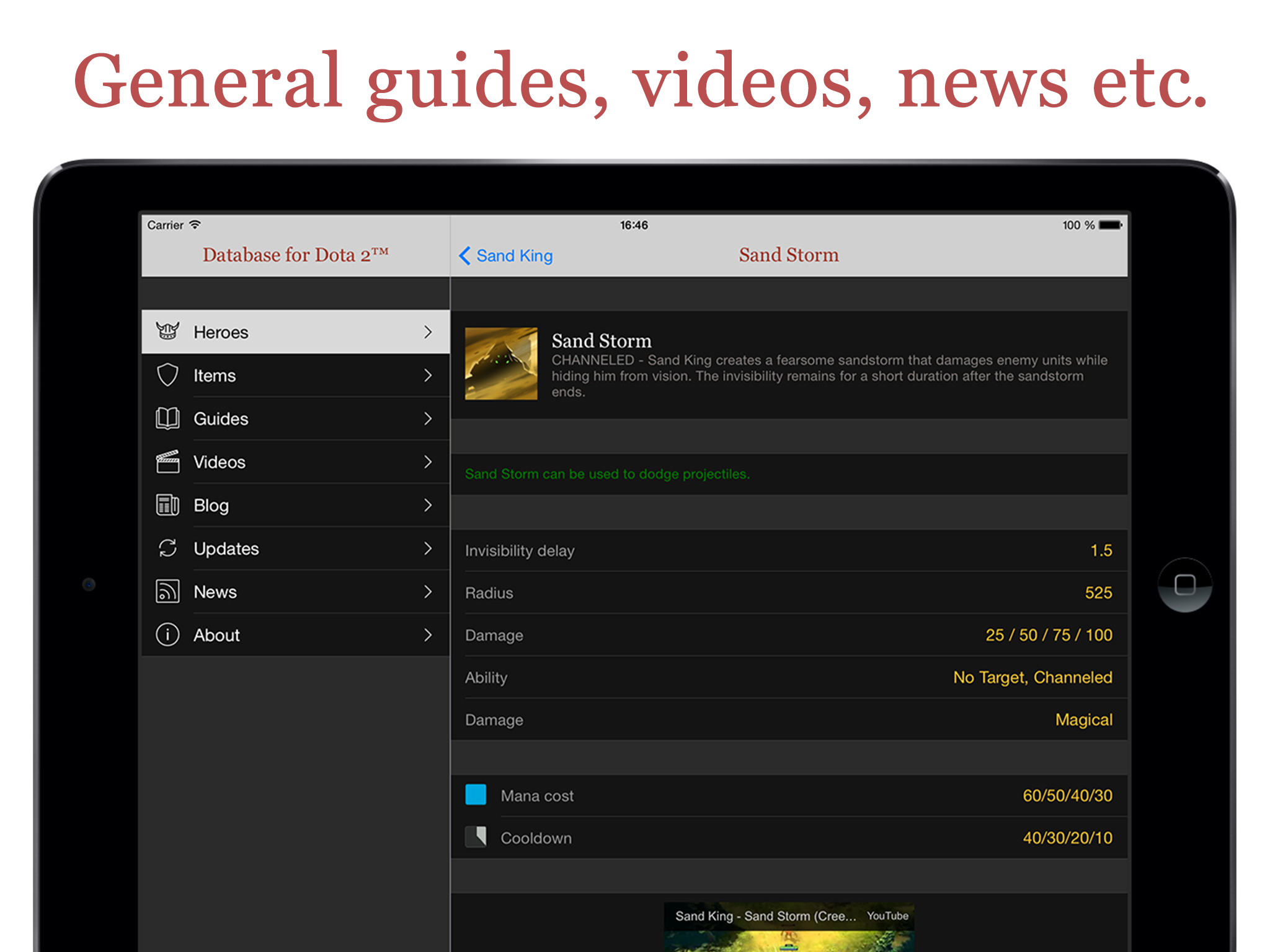 Database for Dota 2™