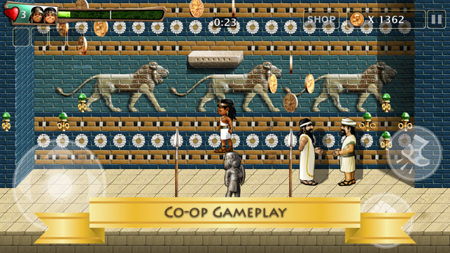 Babylonian Twins (Freemium) Puzzle Platformer Screenshot