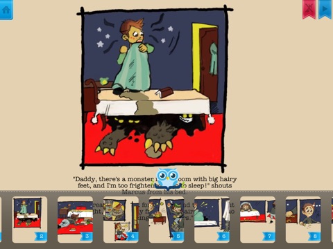 There's a Monster in my room - Another Great Children's Story Book by Pickatale HD screenshot 3