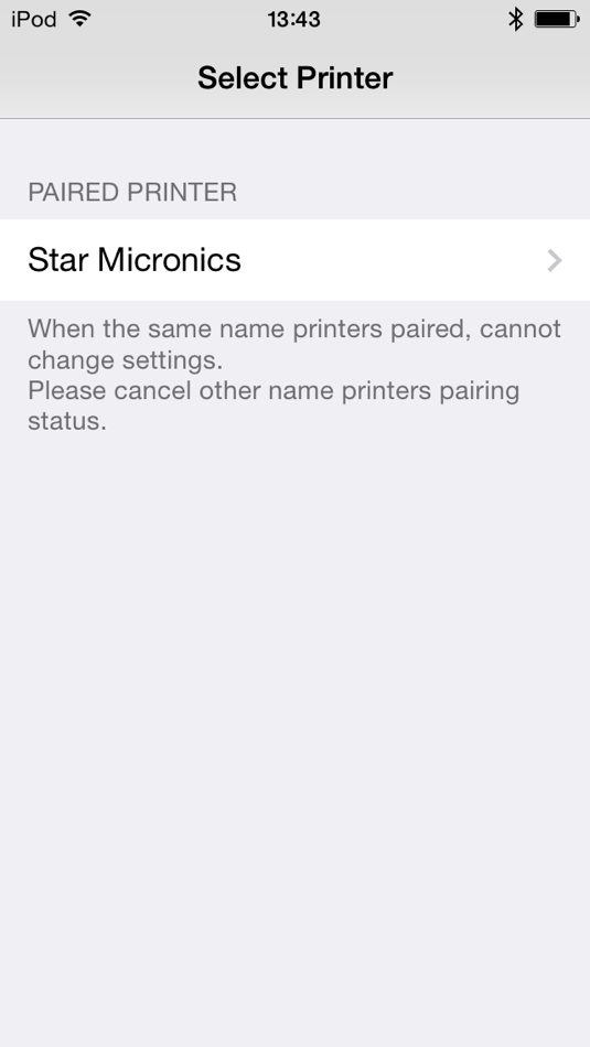 Star Bluetooth Utility - 1.1 - (iOS)