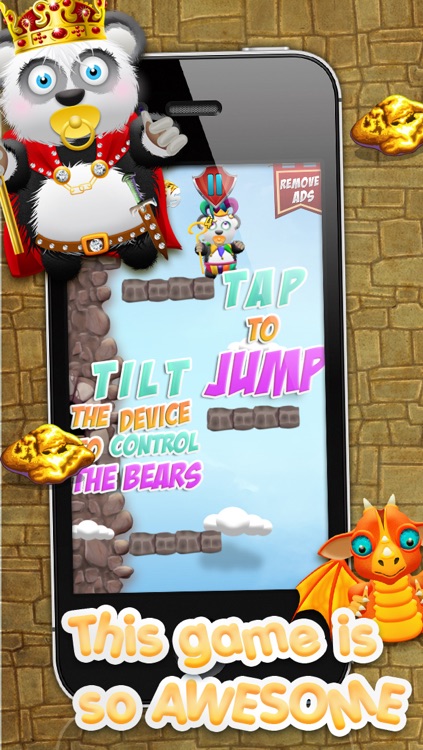 Baby Panda Bears Battle of The Gold Rush Kingdom HD - A Castle Jump Edition FREE Game!