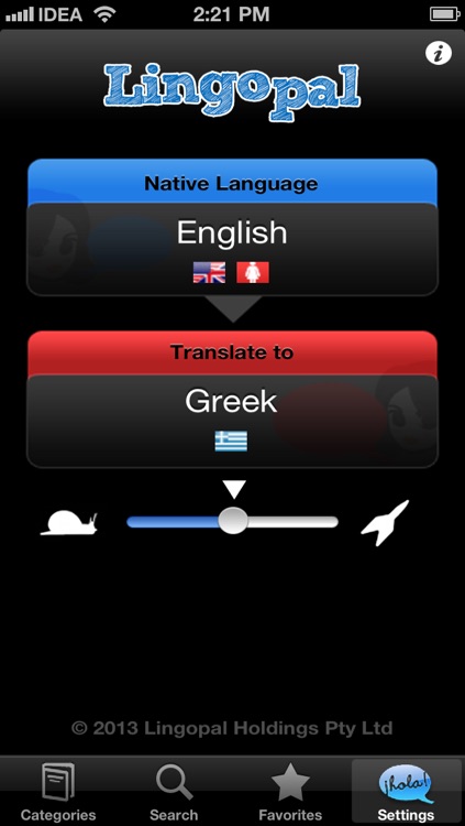 Lingopal Greek LITE - talking phrasebook