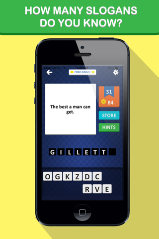 Slogan Pop Quiz - The best word game for guessing company phrases screenshot 2