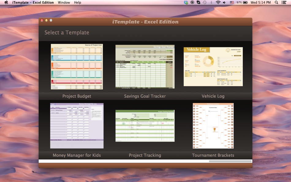 #1. iTemplate - Excel Edition for Mac OS X (macOS) 게시자: Israa Dorgham