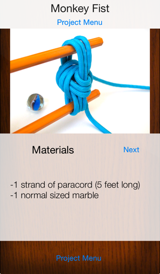 paracord step-by-step iphone screenshot 3