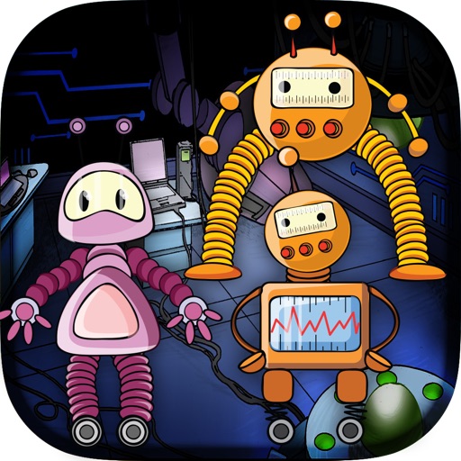 Real Robot Transforming Tiles - Futuristic Steel Matchup Puzzle FREE Icon