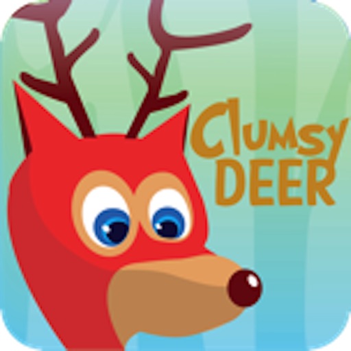 Clumsy Deer - a family fun deer jumping game iOS App