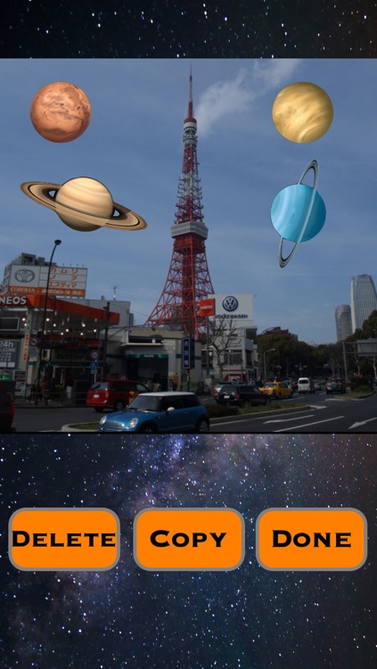 Planet Camera Free -Astronomical stickers of the Solar System- screenshot-4