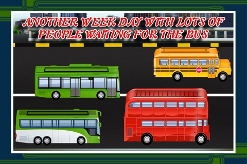Hail to the Bus Driver : The City Community eco friendly transport - Free Edition screenshot 2