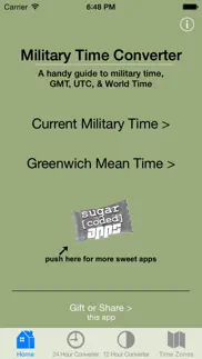 military time converter iphone screenshot 1