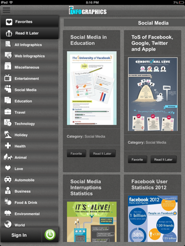 Screenshot #5 pour Infographics Hub