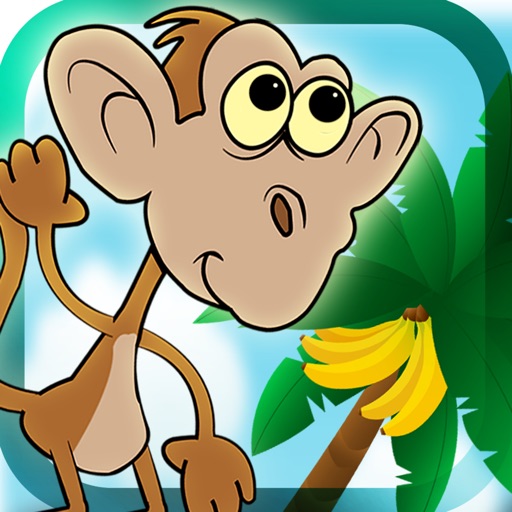 A Banana Fun Monkey Run Animal Games for Free iPhone App