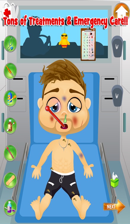 Celebrity Ambulance - Emergency Trauma Nurse & Doctor Games - Save a Life screenshot-3