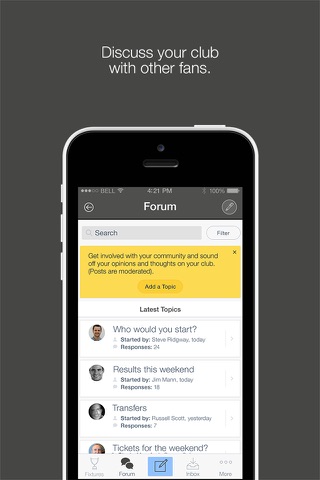 Fan App for Widnes Vikings RLFC - náhled