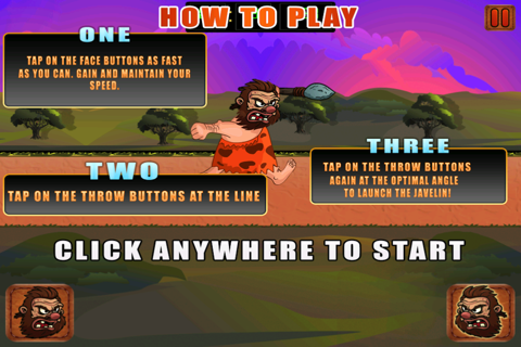 Caveman Hunt Spear Throwing Adventure screenshot 4