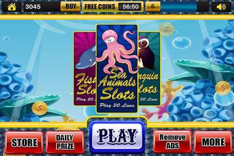 Big Penguin Club & Fish Slots Free Grand Tournaments Casino Plus and More screenshot 2