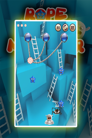 Rope Candy Monster - cut the line to drop candy for the monster screenshot 4