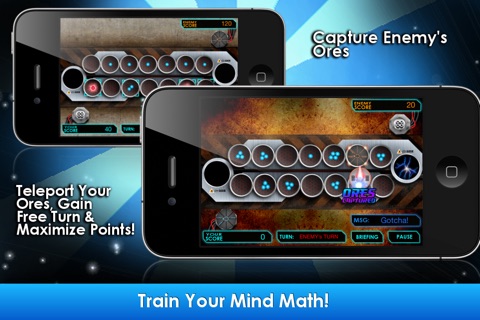 Arkaneum - Space Mancala / Kalah Puzzles screenshot 2