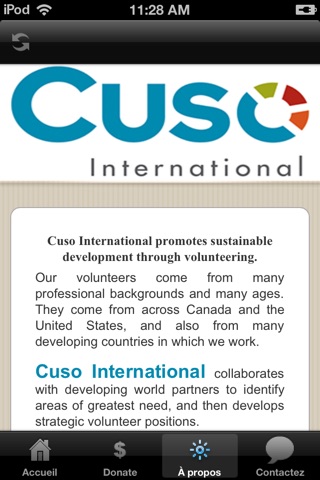 CUSO International French Version screenshot 4