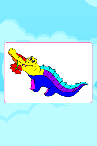 Coloring Proud Alligator screenshot 3