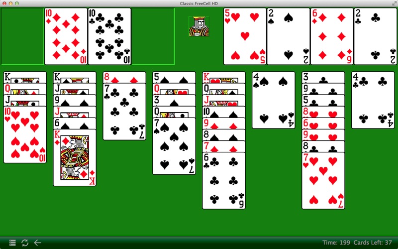 Classic FreeCell HD Screenshot