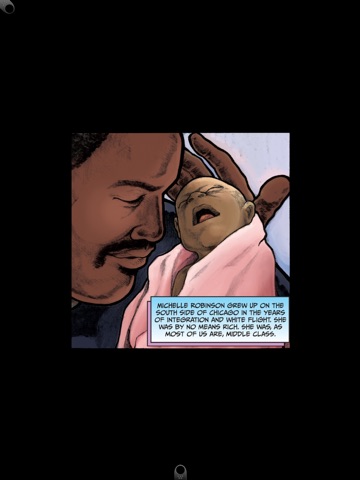 Female Force: Michelle Obama by Blue Water Comics and Auryn Apps. (iPad Lite Version) screenshot 4