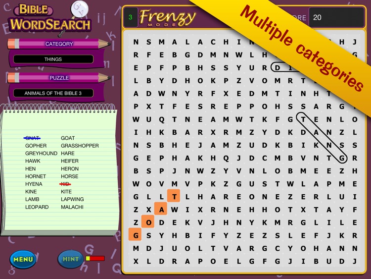 Bible Word Search! Lite - FREE screenshot-3