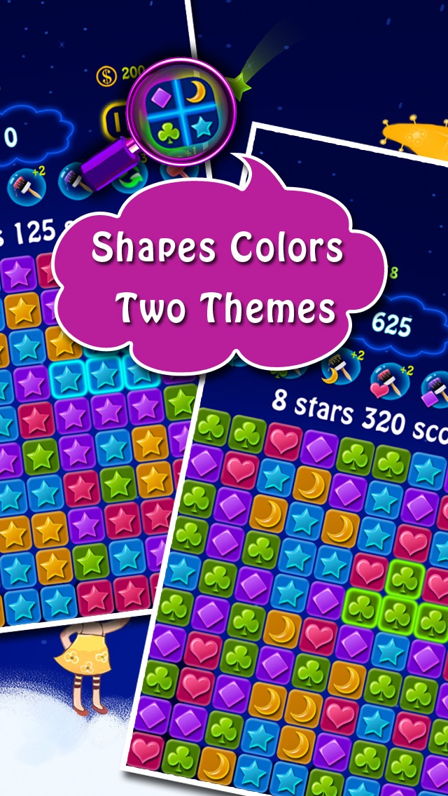 Lucky Stars 2 - A Free Addictive Star Crush Game To Pop All Stars In The Skyのおすすめ画像3