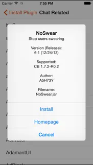 mcmyadmin mobile for minecraft server admins iPhone Captures Décran 4