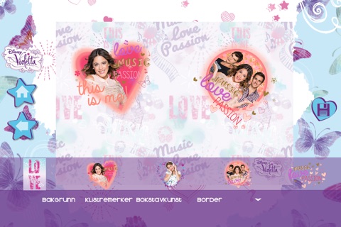 Violetta Digital Card screenshot 3