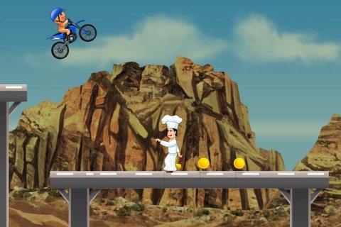 A Gingerbread Dirt Bike Run 2: Escape To The Desert – Free HD Racing Game screenshot 2