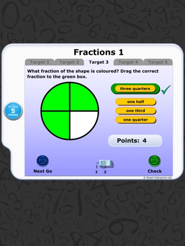 Numeracy Warm Up - Fractions 1 screenshot 3