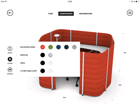 Vitra Workbays screenshot 2