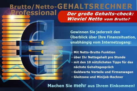 2014 Brutto-/Netto-Gehaltsrechner Professional screenshot 2