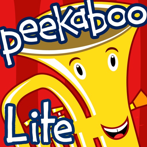 Peekaboo Orchestra HD Lite - preschool musical instruments, sounds & nursery rhymes icon