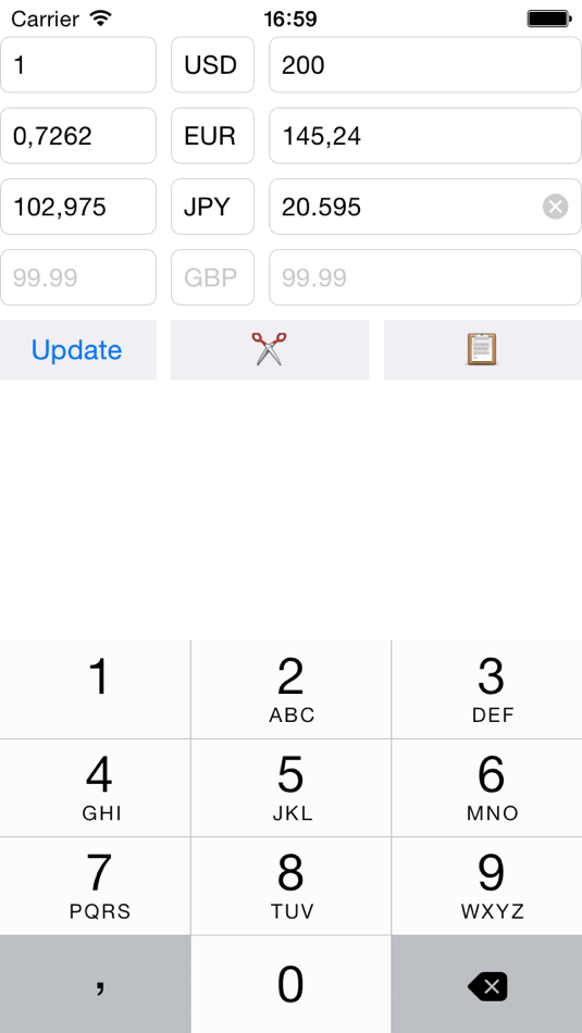 Currency Converters (iOS) Podle: SHIGETO TAKAGI Currency Converters (iOS) Podle: SHIGETO TAKAGI