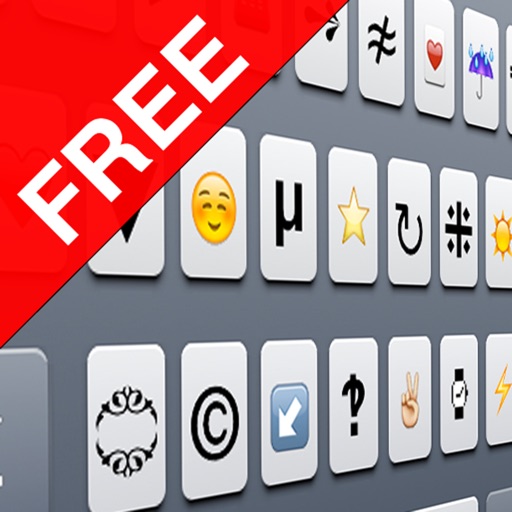 Unicode Character Map FREE iOS App