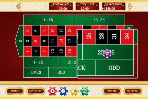 Roulette Free Play screenshot 2
