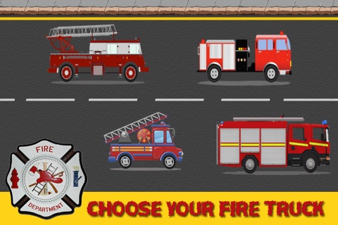 City Firetruck Racing - A Fun Fire Engine Driver Race Game for Kids screenshot 2