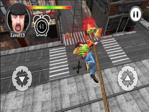 Tightrope Unicycle Master 3D HD Free screenshot 2