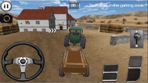 Tractor Simulator 3D 2014 screenshot #3 for iPhone
