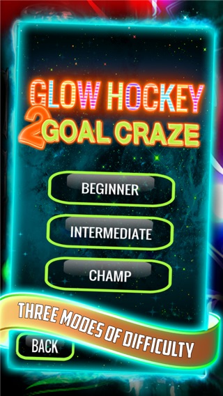 Glow Hockey 2 Goal Craze for iPhone and iPodのおすすめ画像4