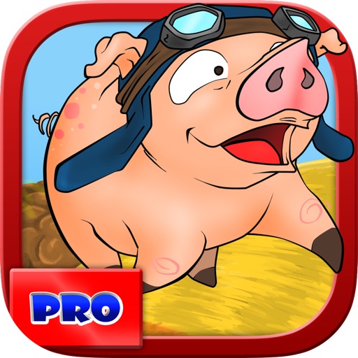Rocket Pig - Piggie with Birds on Happy Farm Days - Cool Fun Adventure Arcade Game - PRO