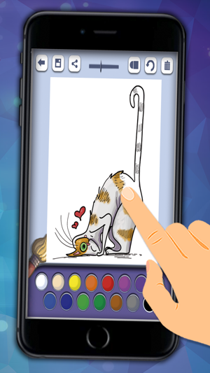 Cats coloring book to paint(圖2)-速報App