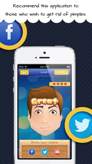 Acne Clear Skin Game Lite(圖5)-速報App
