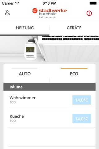 stadtwerke buchholz Sparpaket Heizung screenshot 2