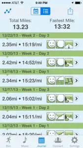 Ease into 5K - Free, run walk interval training program, GPS tracker screenshot #4 for iPhone