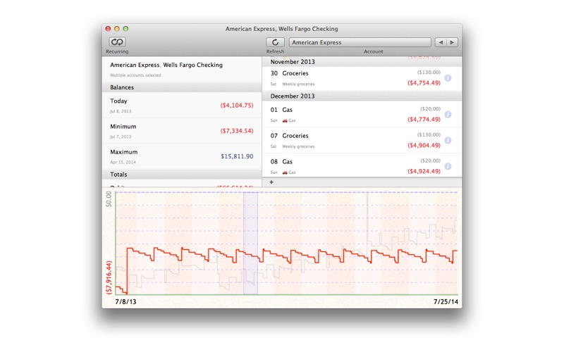 cashflows iphone screenshot 2